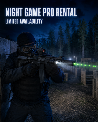 night airsoft rental